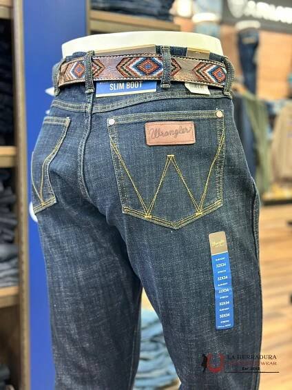 WRANGLER MEN'S JEANS RETRO SLIM BOOT DAX 1077MWZDX