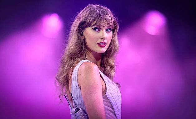 Taylor Swift performs onstage during "Taylor Swift | The Eras Tour" at Wembley Stadium on August 15, 2024 in London, England