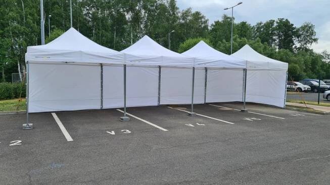 Nůžkový stan 3x3m