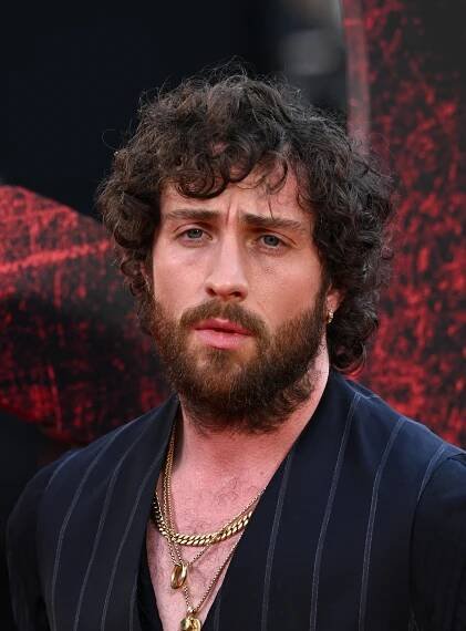 Aaron Taylor-Johnson at the "28 Years Later" premiere.
