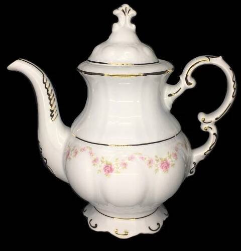 Porcelánové Konvice, elegantní Čajové & Kávové Soupravy 