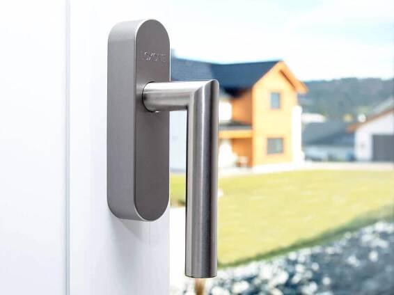 security window handle Loxone