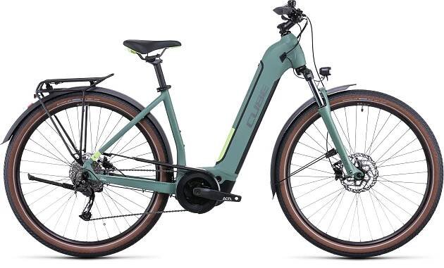 CUBE Touring Hybrid ONE 500 Easy Entry green'n'sharpgreen 2022
