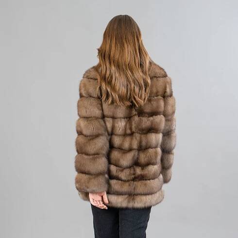 light brown sable fur coat-2