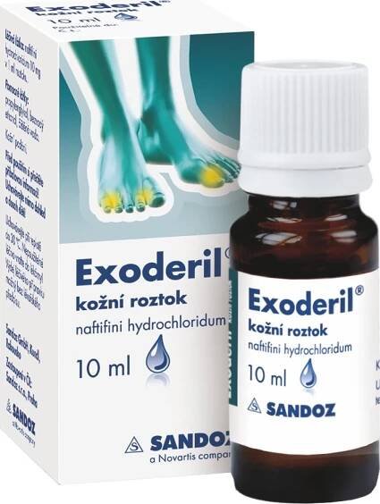 Sandoz Exoderil kožní roztok