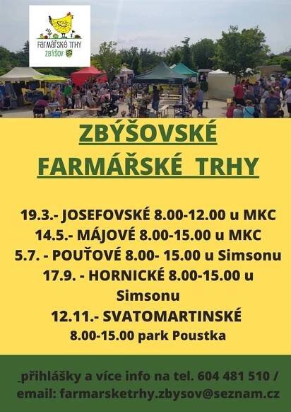 Zbýšovské farmářské trhy