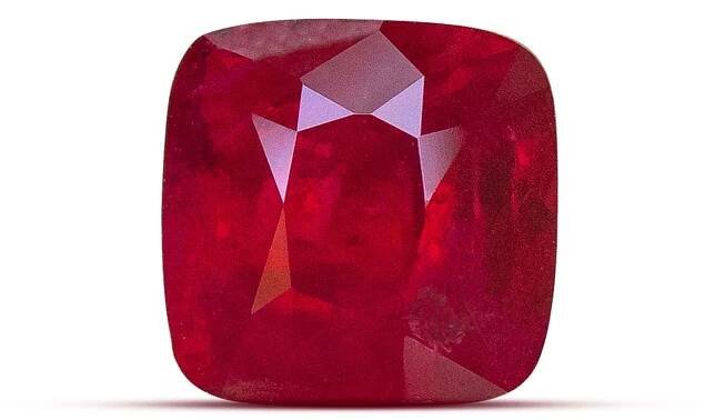 56 Ruby 1.56ct Squre Octagon Barma TIR F