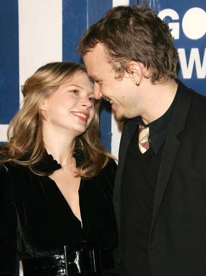 Heath Ledger and his girlfriend actress Michelle Williams attend IFP's (Independent Feature Project) 15th Annual Gotham Awards at Chelsea Piers November 30, 2005 in New York City