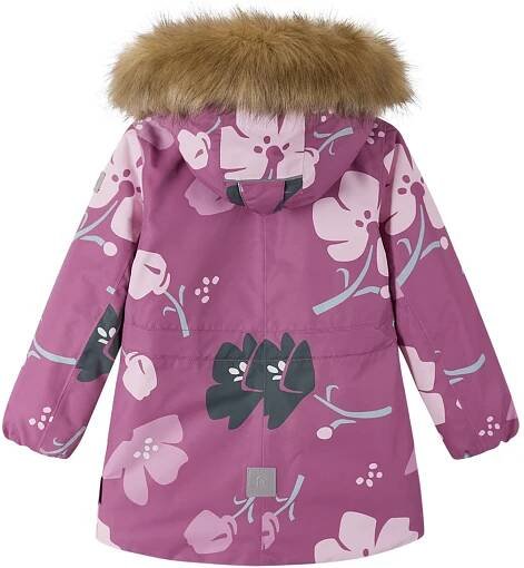 Detská zimná bunda s membránou Reima Muurame - Red Violet - Skibi Kids
