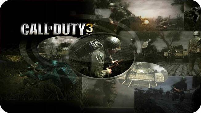 KULTOVNÍ akční hra na WII CALL OF DUTY 3 COD III BOJUJ ZA SVOBODU A ČEST Herní režim singleplayer