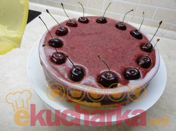 Třešňový dort se želatinou video recept | Videokuchařka.cz