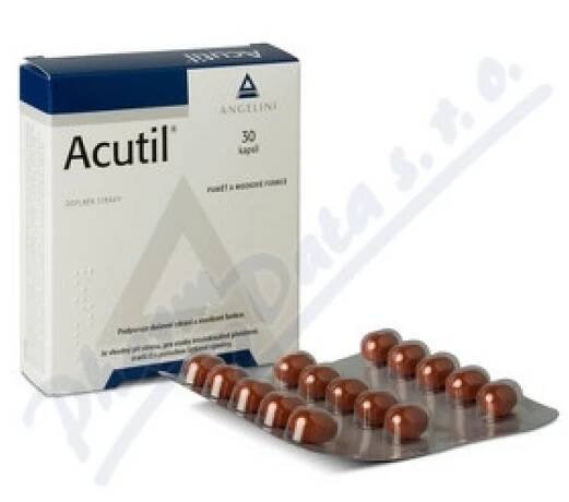 Acutil (recenze + ceny) - zlepšení paměti a koncentrace - Bio Poradce