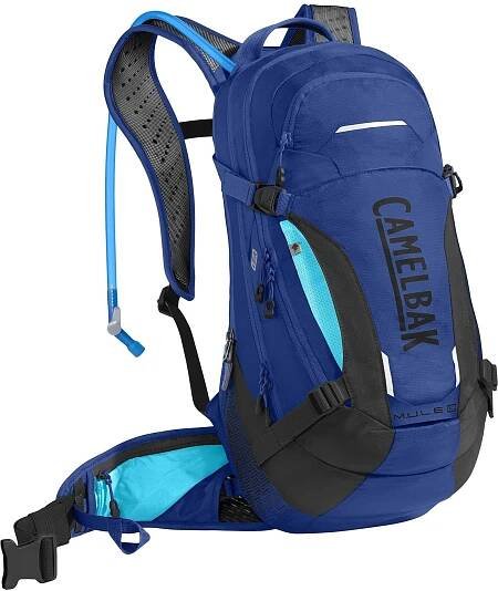Cyklistický batoh Camelbak Mule LR 15 - Marine Blue/Lake Blue