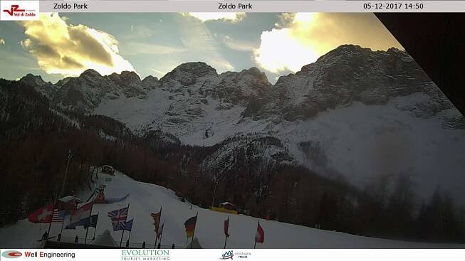 Webcams from ski resorts in Italy - Veneto