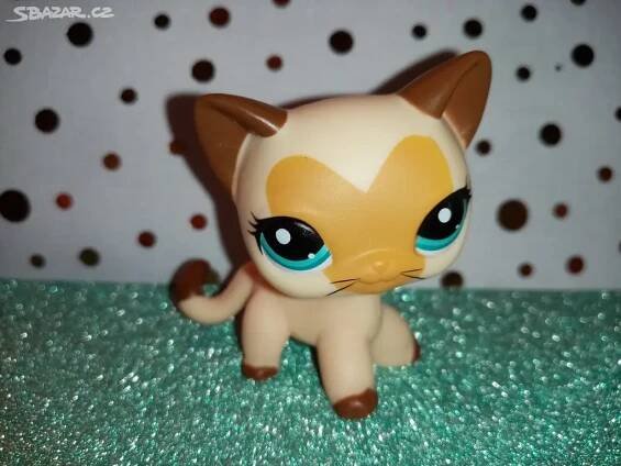 LPS - Littlest Pet Shop - kočička shc se srdíčkem