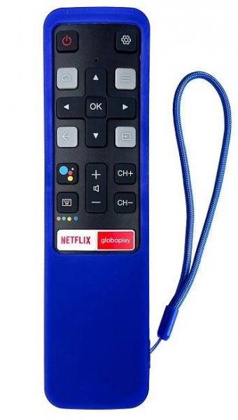 TCL RC802V silikonový obal - barva modrá - 200 Kč : DÁLKOVÉ OVLADAČE VAT Ostrava – eshop, poradna