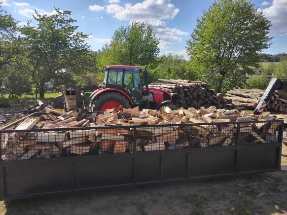 Štípané palivové dřevo Vysočina - Humpolec, Mirek Hrůza