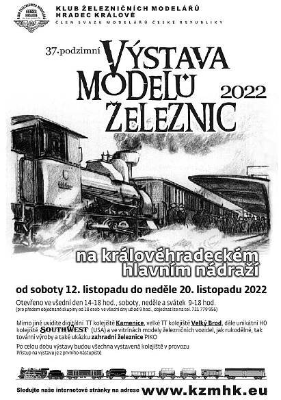 Výstava modelové železnice na hlavním nádraží v Hradci Králové - 12. - 20. listopadu 2022 - Východočech.cz