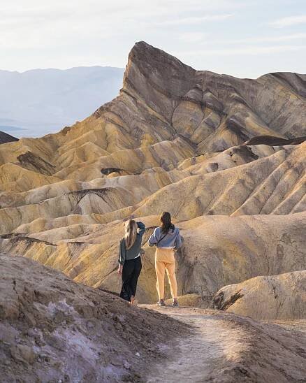 Zabriskie Point is arguably the best view in Death Valley. How to avoid crowds, best time to visit, where to stay and more in this guide!