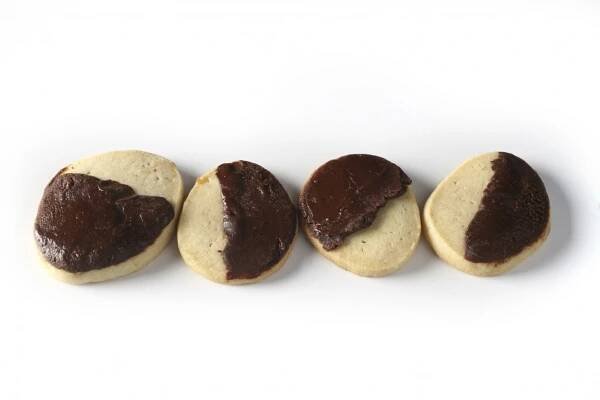Chocolate-Dipped Lemon Cookies