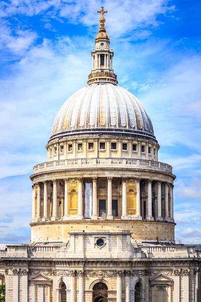 The dome of St Paul's