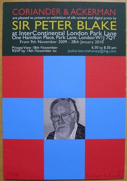 Peter Blake- Original Prints-Art Books-Free Delivery.