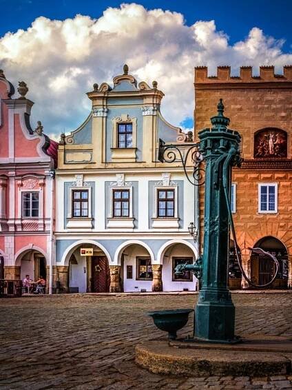 Chornitzerův dům - romantické ubytování Telč, Telč