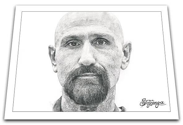 Robert LaSardo - Limited Edition Giclée-Kunstdruck inkl. Passepartout 100% Baumwolle