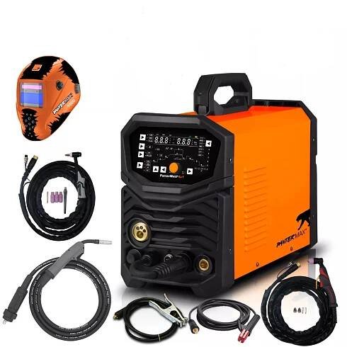PANTERMAX PanterWeld 4v1 200 MULTIFUNKČNÍ invertorová svářečka MIG/TIG/MMA/PLAZMA Set1