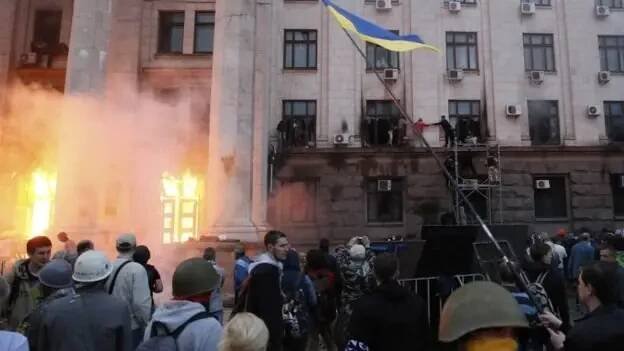 Дом профсоюзов, Одесса, 2 мая 2014 года
