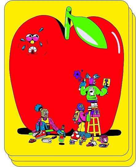 ILLUSTRATION  artwork digital illustration Procreate Character design  Graphic Designer poster Drawing  Digital Art  cartoon