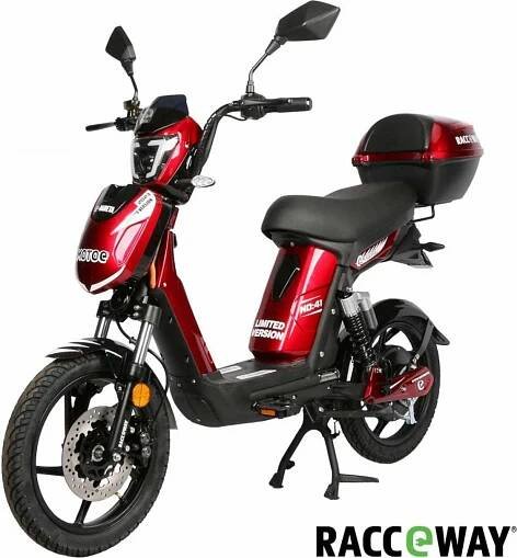 Racceway E-babeta 250W 12Ah vínová metalíza
