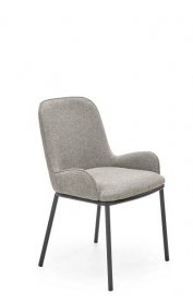 Čalouněná jídelní židle obývací pokoj K481 šedá