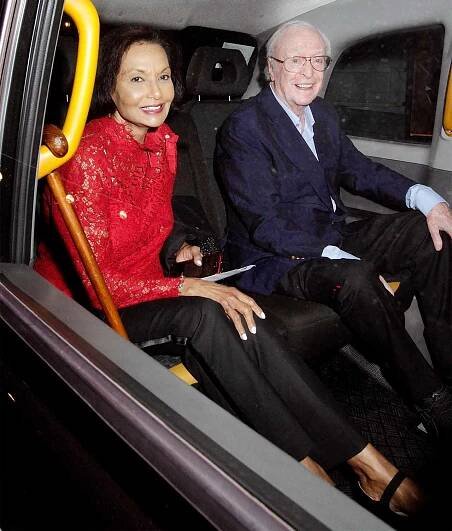 Michael Caine Looks Dapper as He Enjoys a Night Out in London with Wife Shakira and Friends