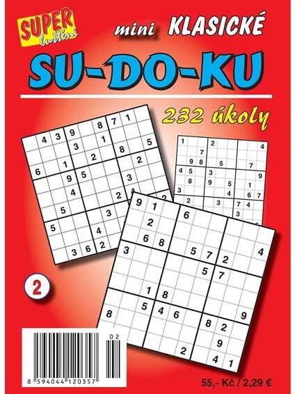 Klasické mini sudoku