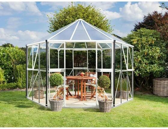 zahradní pavilon VITAVIA HERA 9000 stříbrný LG55