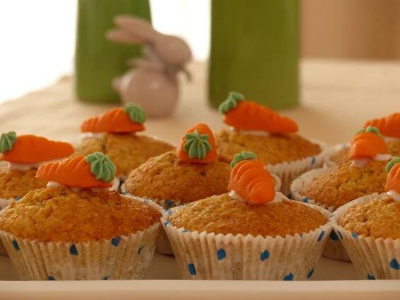 ▷ Mrkev a pomerančové muffiny, recept krok za krokem