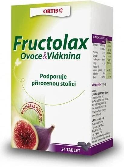 Fructolax Ovoce&vláknina 30 tablet