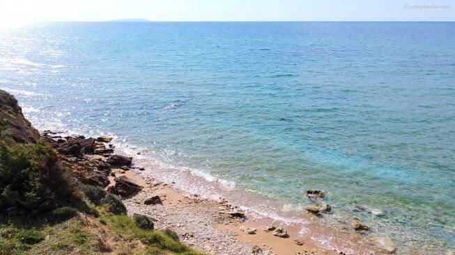 Piece of land in the settlement of Agios Georgios with s small sandy beach – Corfu Plots For Sale