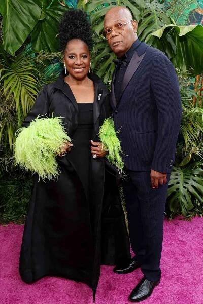  LaTanya Richardson and Samuel L. Jackson