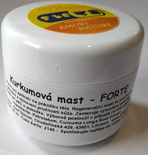 Tinktur - Kurkumová mast - FORTE 1x 30 ml.
