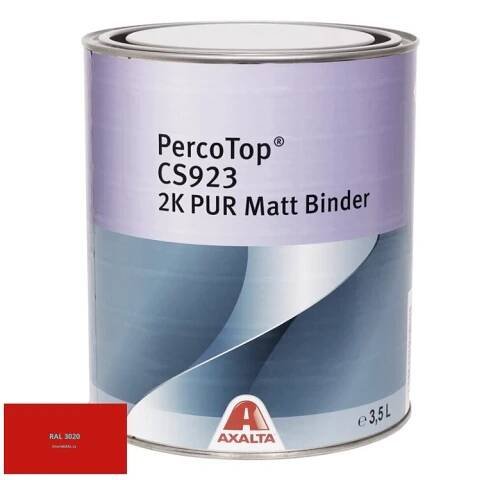 Matná polyuretanová 2K barva Axalta PercoTop MATT RAL 9004 - AUTOLAKY-ESHOP.COM