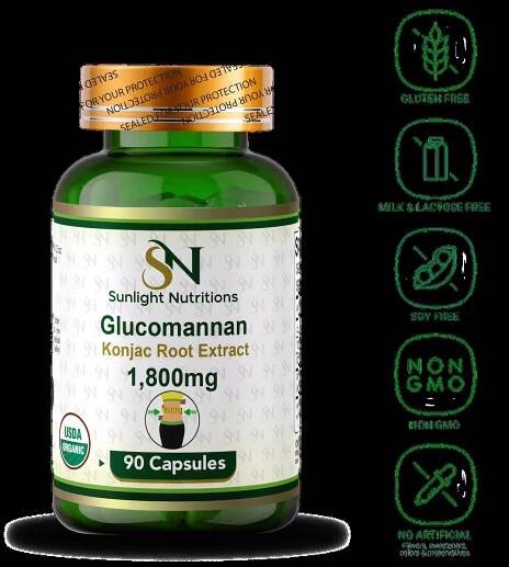Sunlight Nutritions | Glucomannan