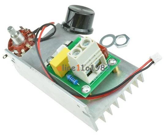 10000w AC 220v SCR Voltage Regulator Motor Speed Controller Dimmer Thermostat