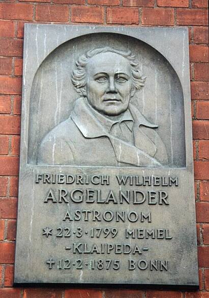 Friedrich Wilhelm August Argelander – Wikipedia