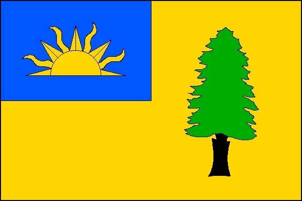 Písečná - vlajka
