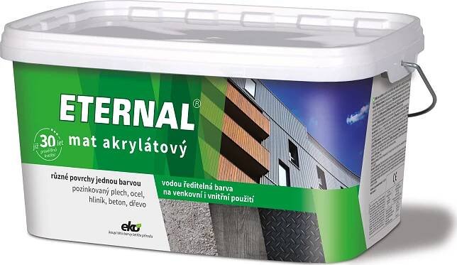 AUSTIS Eternal mat akrylátový 5 kg 04 antracit od 1 163 Kč