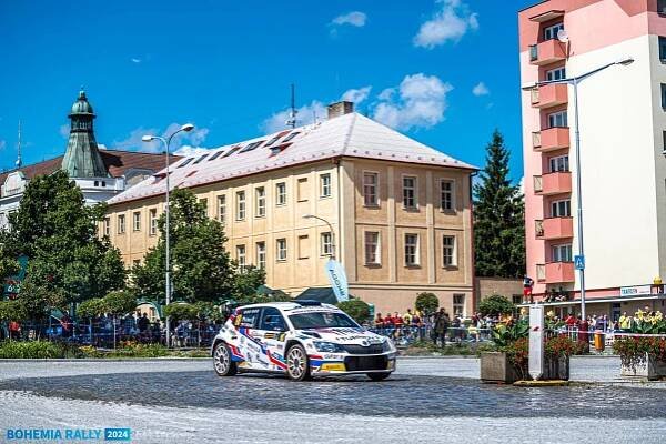 Bohemia Rally 2024, soudobé vozy, foto Eda Suchý • Bohemia Rally 2024