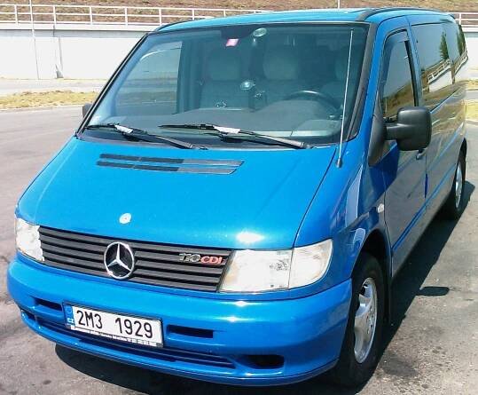 2001 Mercedes Benz W638 Vito 2.1 diesel 75 kW 250 Nm