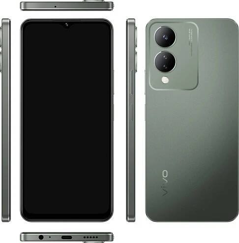 Vivo smartphone 128 GB 16.8 cm (6.6 palec) černá AndroidTM 13 dual SIM